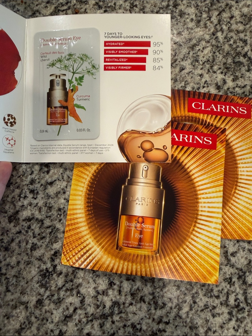 CLARINS DOUBLE SERUM EYE/total eye lift